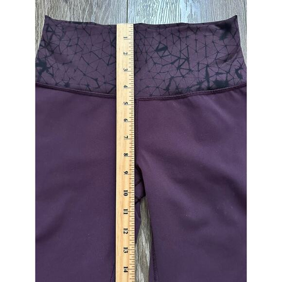 Lululemon Groove Pant II *Full-On Luon Black Cherry Star Crushed - Picture 3 of 9